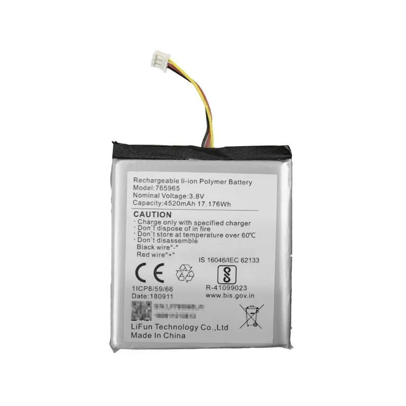 Batería Li-Ion de respaldo para panel de alarma Hikvision DS-PA-BATTERY