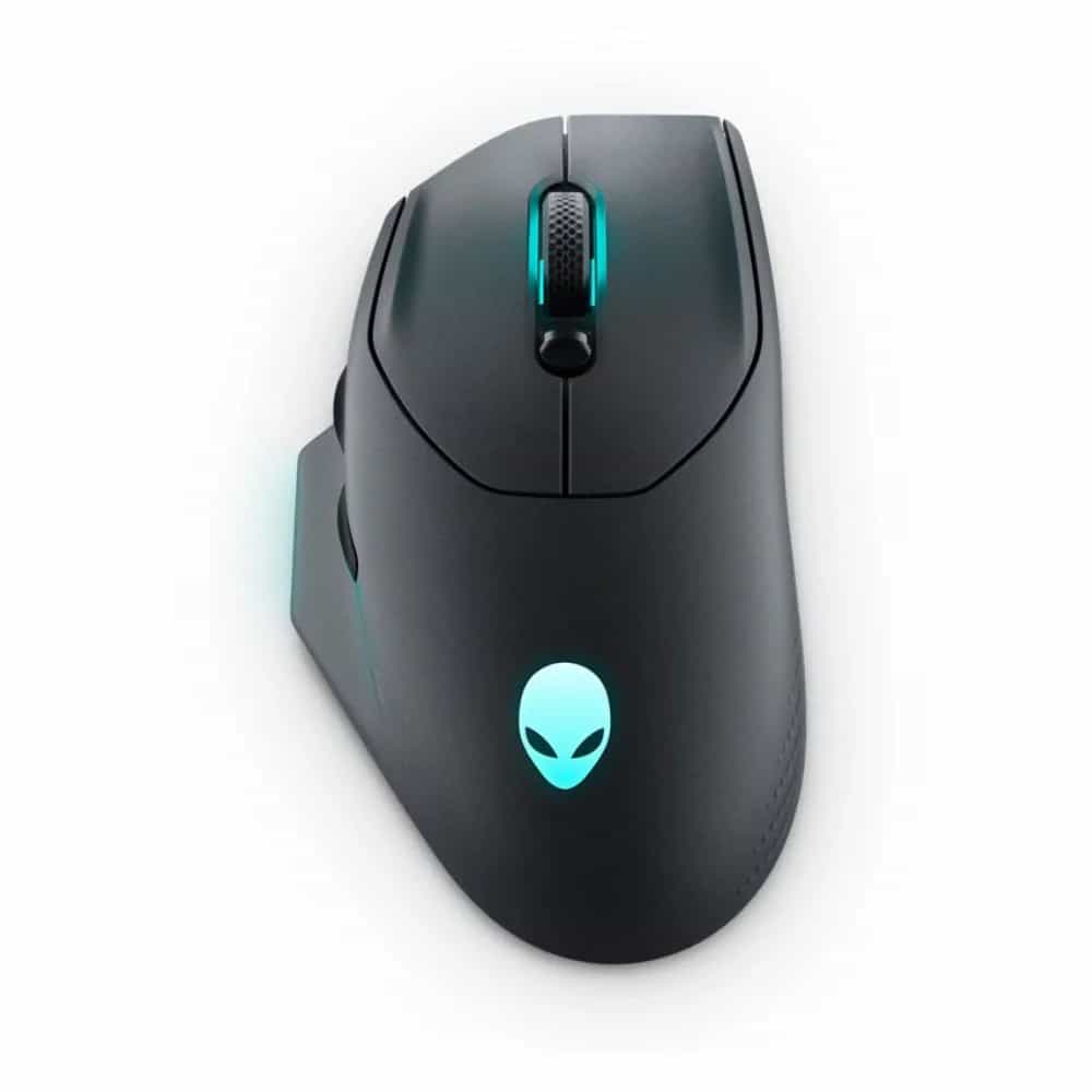 Mouse Gaming Alienware Inalámbrico - AW620M (Dark side of the Moon)