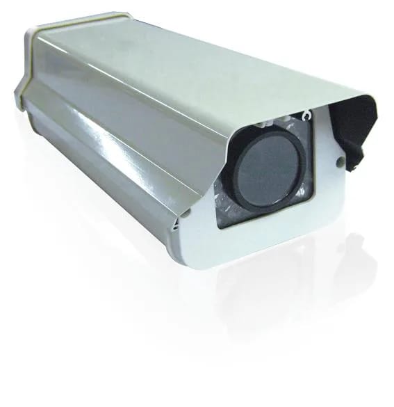 Gabinete exterior con iluminador 12VCC dLux GL605IR aluminio beige 37cm