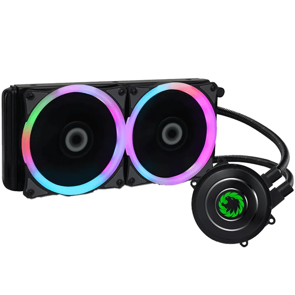Water cooler GameMax Iceberg 240 Rainbow AIO