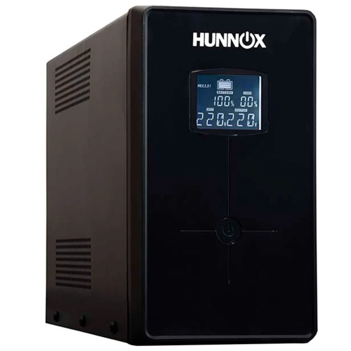 HUNNOX UPS Y ESTABILIZADOR 650VA LCD con USB