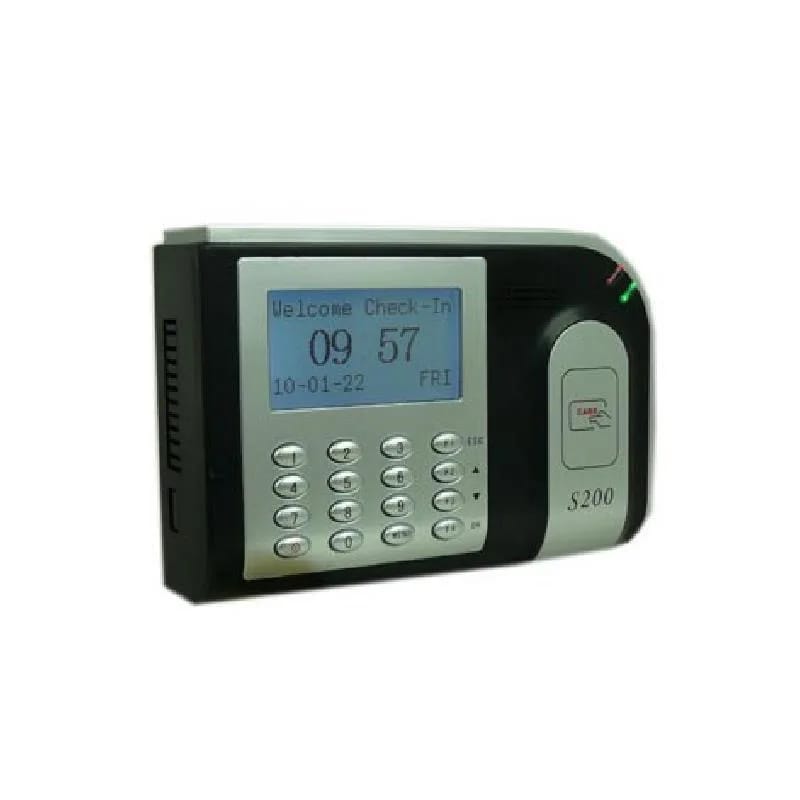 Control de asistencia ZKTeco S200 con lector de proximidad 30.000 tarjetas