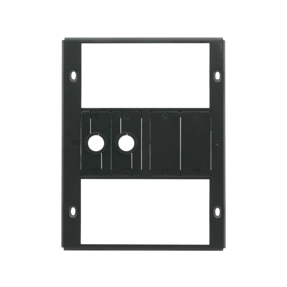 2 Zócalos Alimentación Dobles (o RC–8iR*) 4 Espacios de Inserción (Incluye 2 Espacios Vacíos y 2 Placas de Paso de Cable)