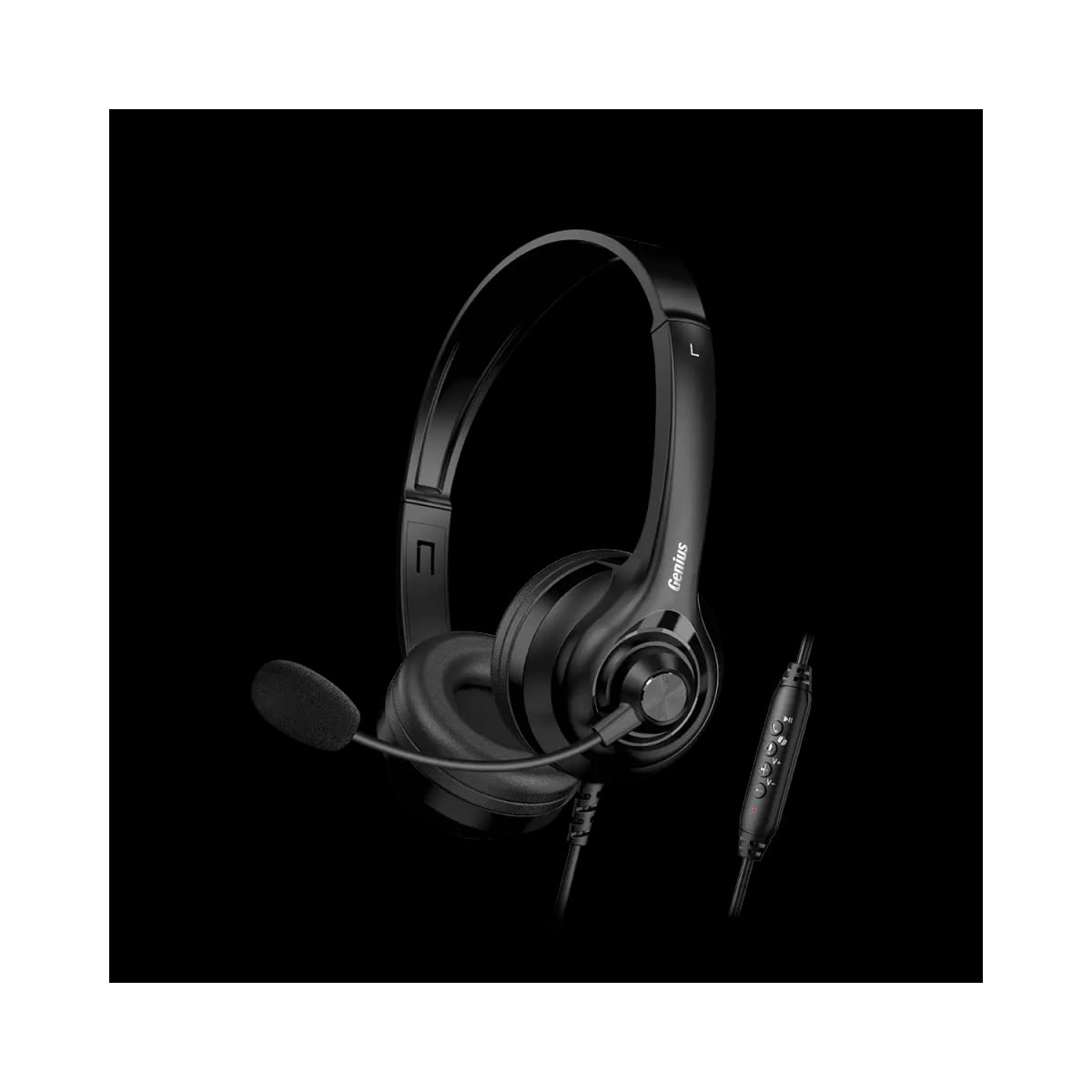 Auriculares + Mic Genius HS-235U Ai USB A+ USB C
