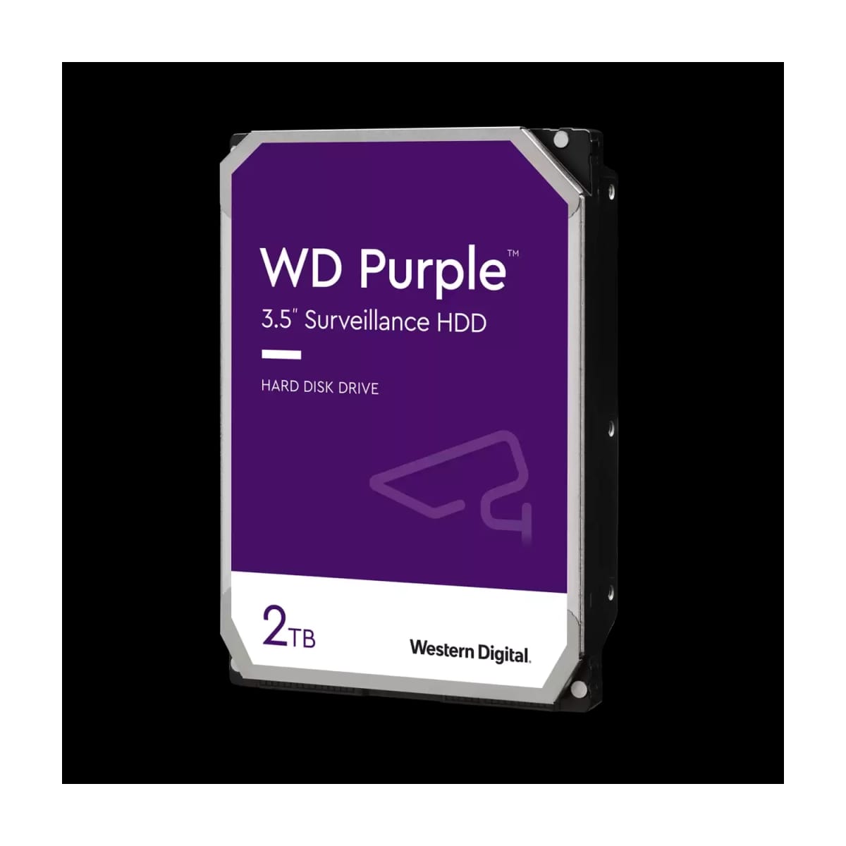 Disco Interno HDD WESTERN DIGITAL Purple 2TB 3.5" SATA 3.0 5400rpm