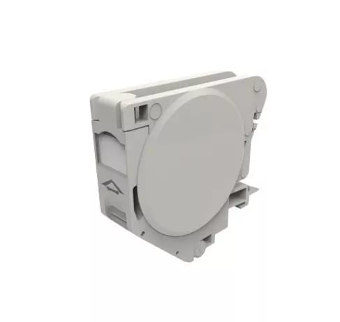 Adaptador Furukawa Riel Dim 1P Gris con Tapa