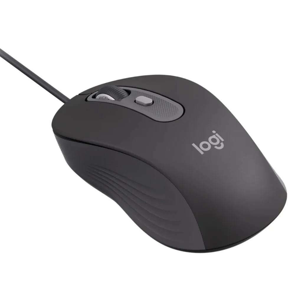 Mouse Logitec M520 USB-C uso ambidiestro, Tecnología SmartWheel