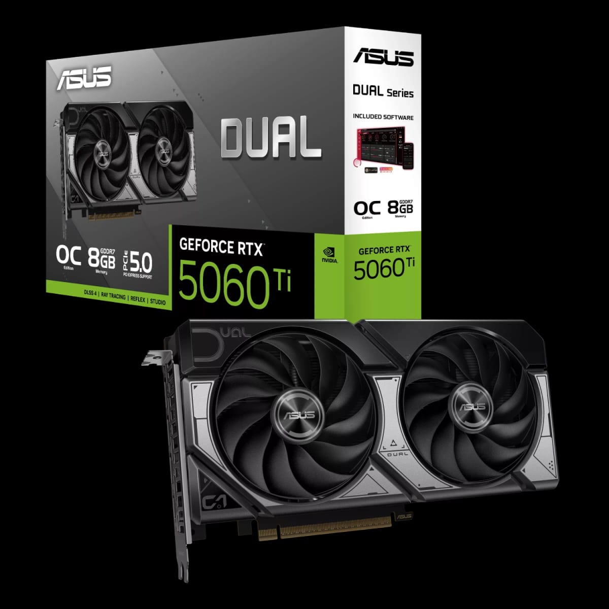 Placa de Video ASUS NVIDIA GeForce DUAL RTX5060TI