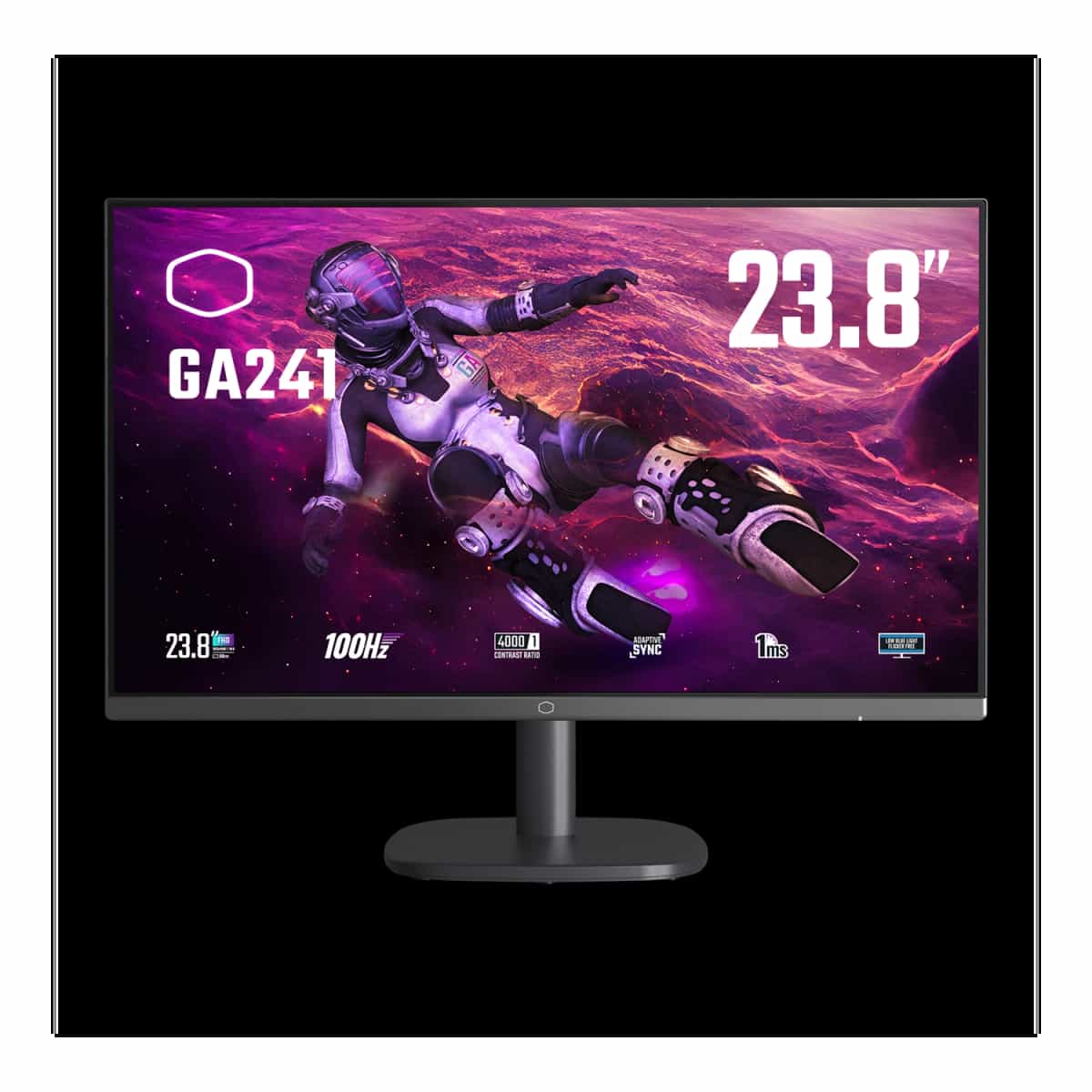 Monitor Cooler Master GA241 23.8" FHD (1920 x 1080) VGA HDMI 100Hz 1ms