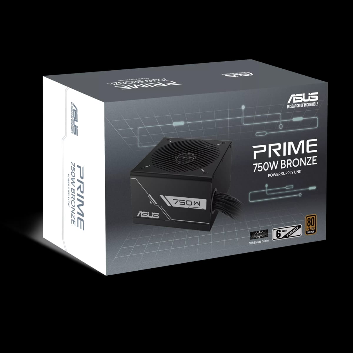 Fuente ASUS PRIME 750W BRONZE BLACK