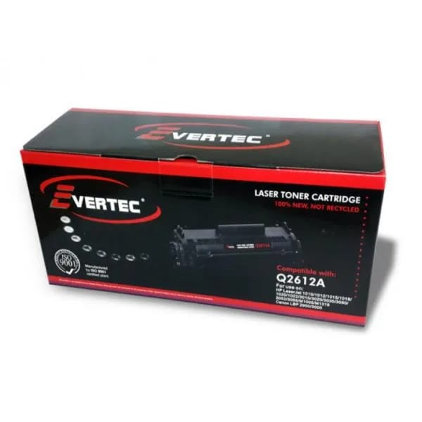 Toner Hp Alternativo Evertec 12A P1010101510181020 Pn130110001
