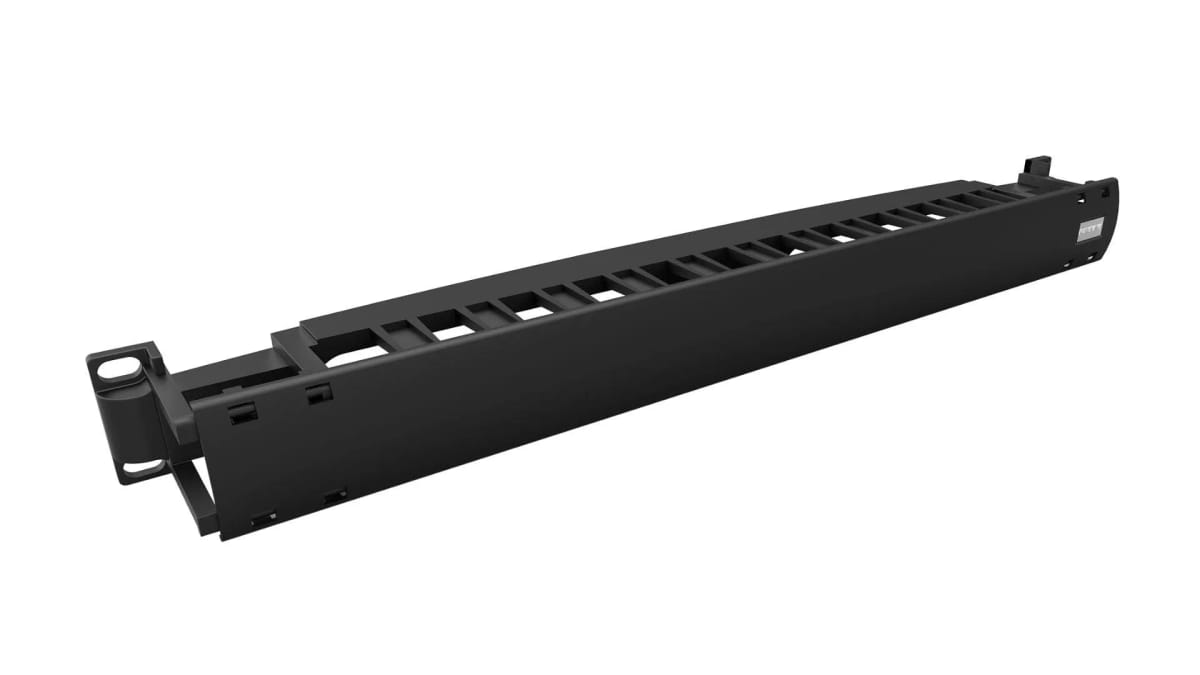 Organizador de rack FURUKAWA 1U 19" HORIZONTAL CERRADO PLASTICO