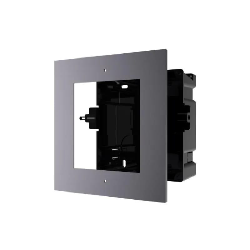 Carcasa para videoportero Hikvision marco para empotrar 1 módulo DS-KD-ACF1/PLASTIC