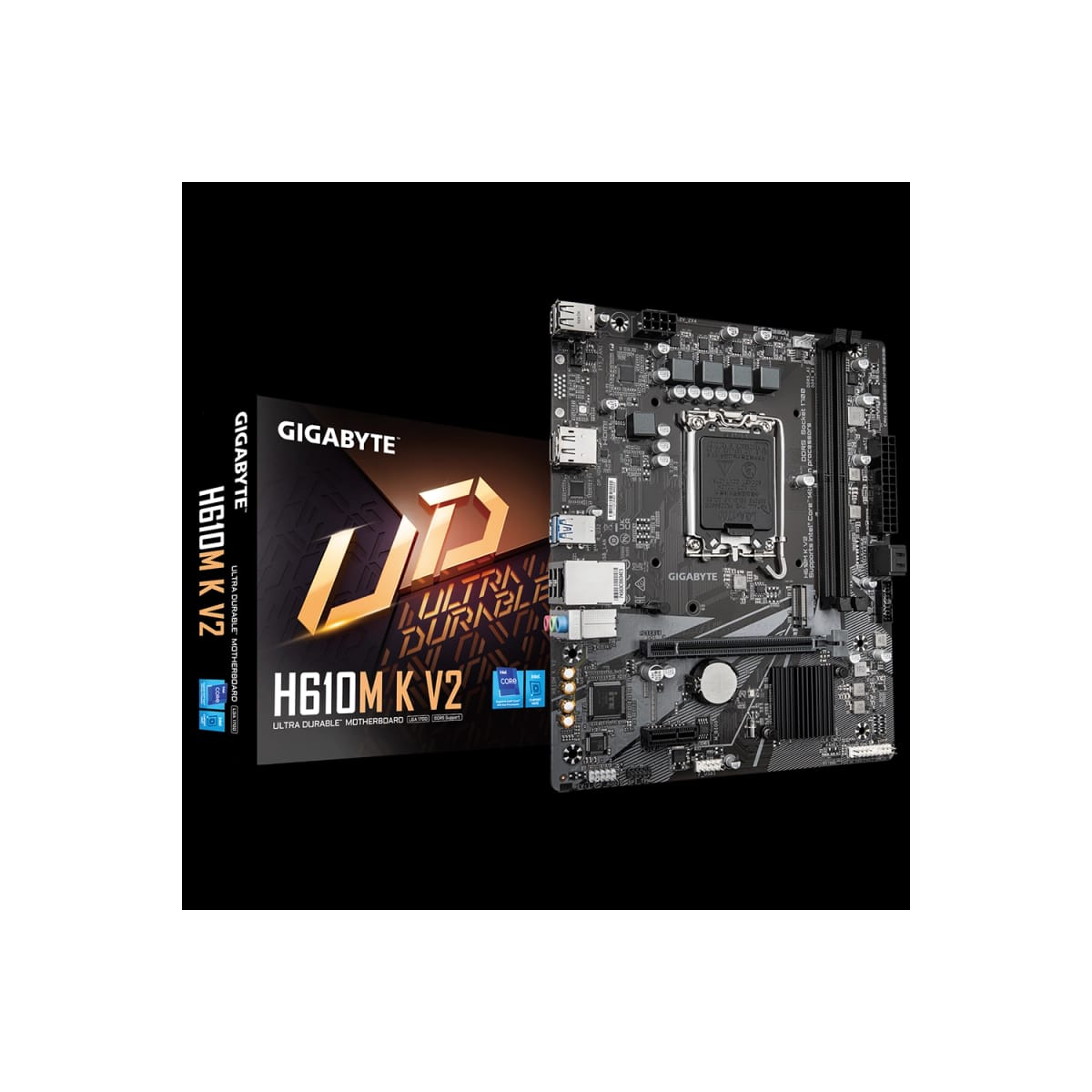 Motherboard GIGABYTE H610M K V2 LGA1700 DDR5