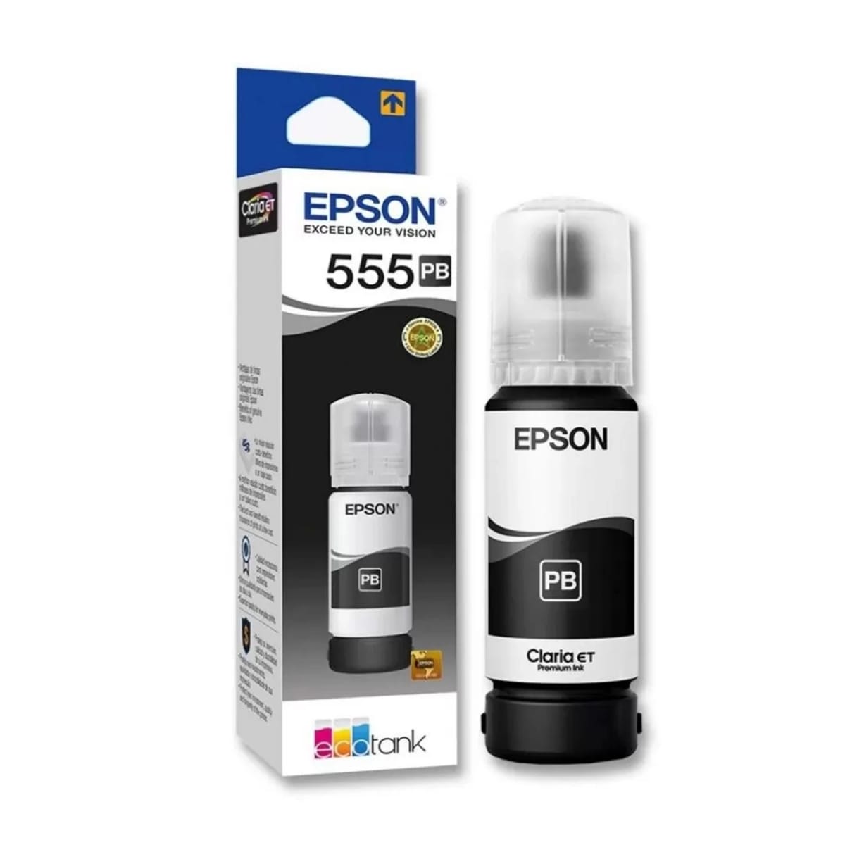 Botella Epson T555120-AL Negro Foto para L8160/L8180