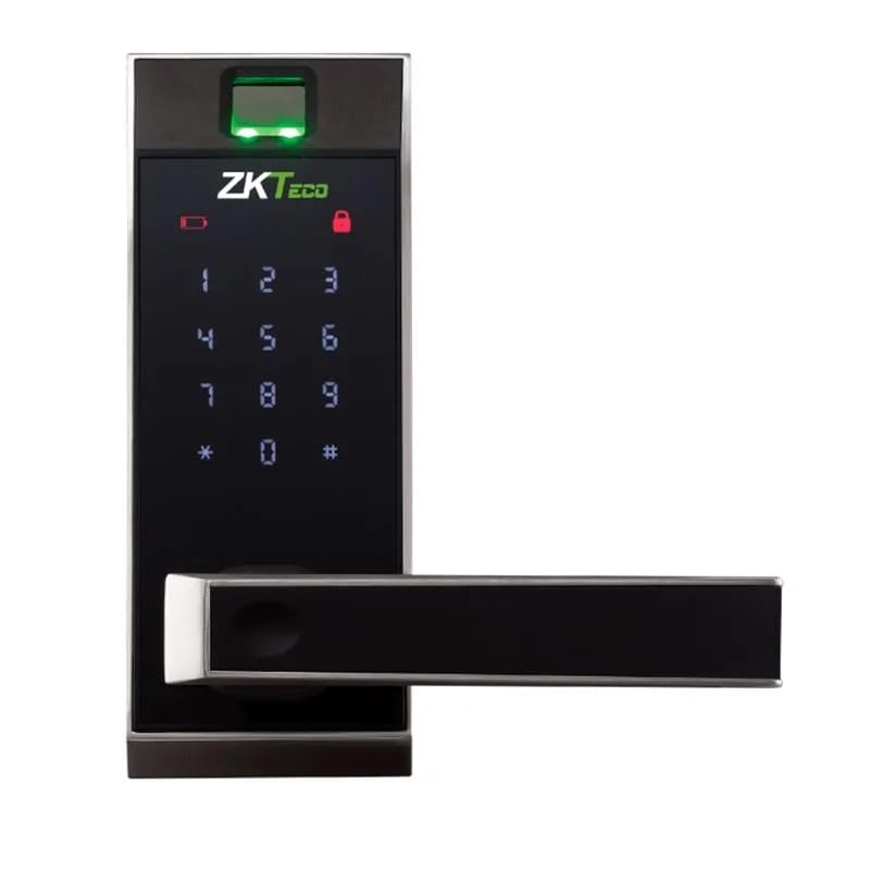 Cerradura inteligente biométrica ZKTeco con teclado AL20DB