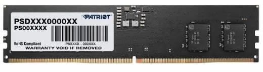 Memoria Patriot UDIMM DDR5 8GB 5600MHZ (PSD58G560041)