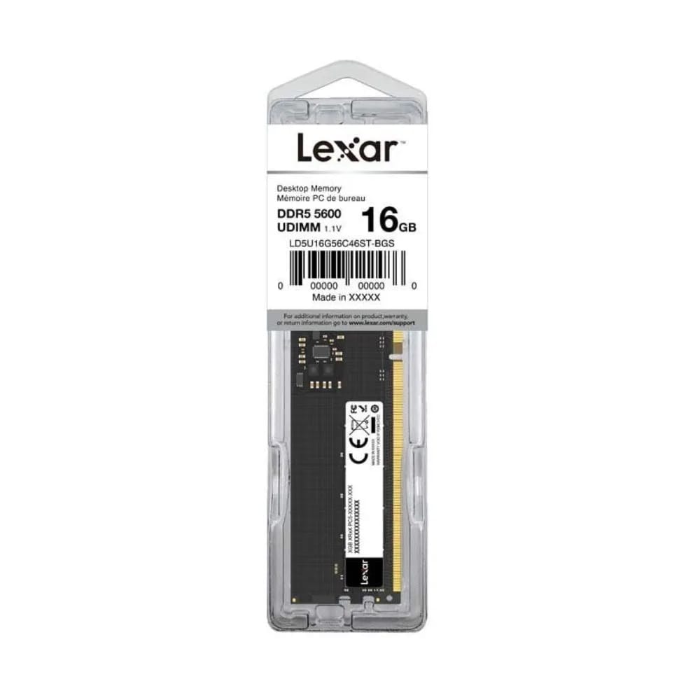 Memoria RAM UDIMM LEXAR 16GB DDR5 5600MHz 1.1V