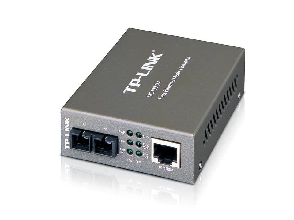Media converter TP-Link MC100CM 10/100 multimodo SC 2km