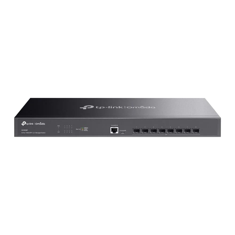 Switch TP-Link Omada SX3008F 8 puertos SFP+ 10G (no incluye SFP)