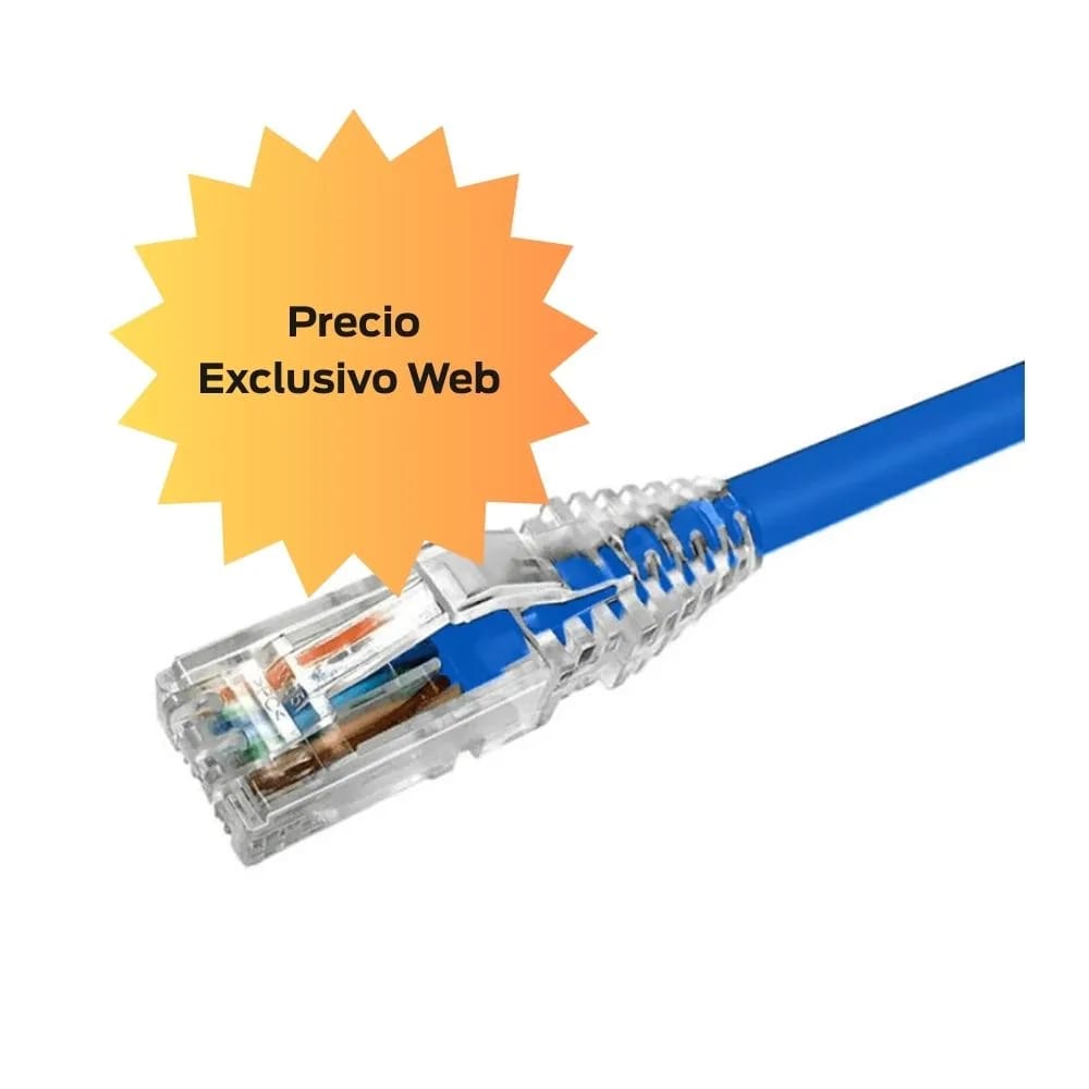 NPC Cat 6, UTP, CM, BL, 8FT