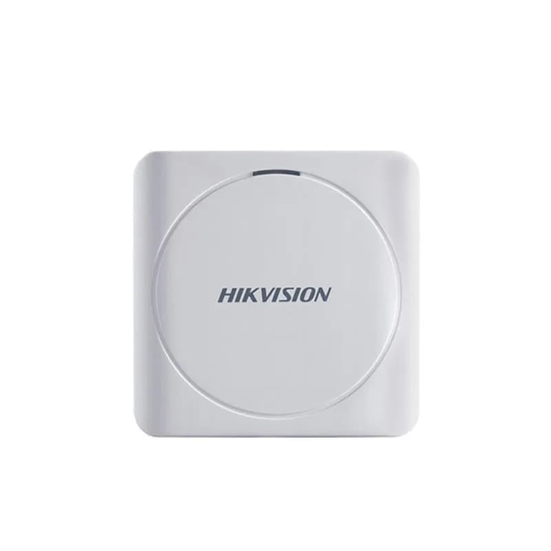 Lector de tarjetas EM/Mifare Hikvision con teclado Wiegand IP65