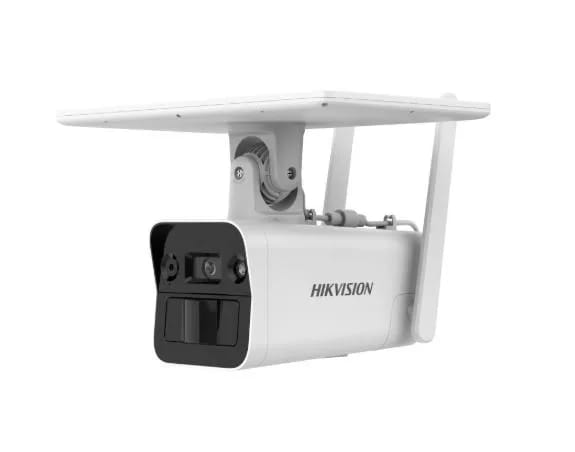 Cámara IP bullet solar de 4MP Hikvision DS-2XS2T41G1-ID/4G/C05S07/LA