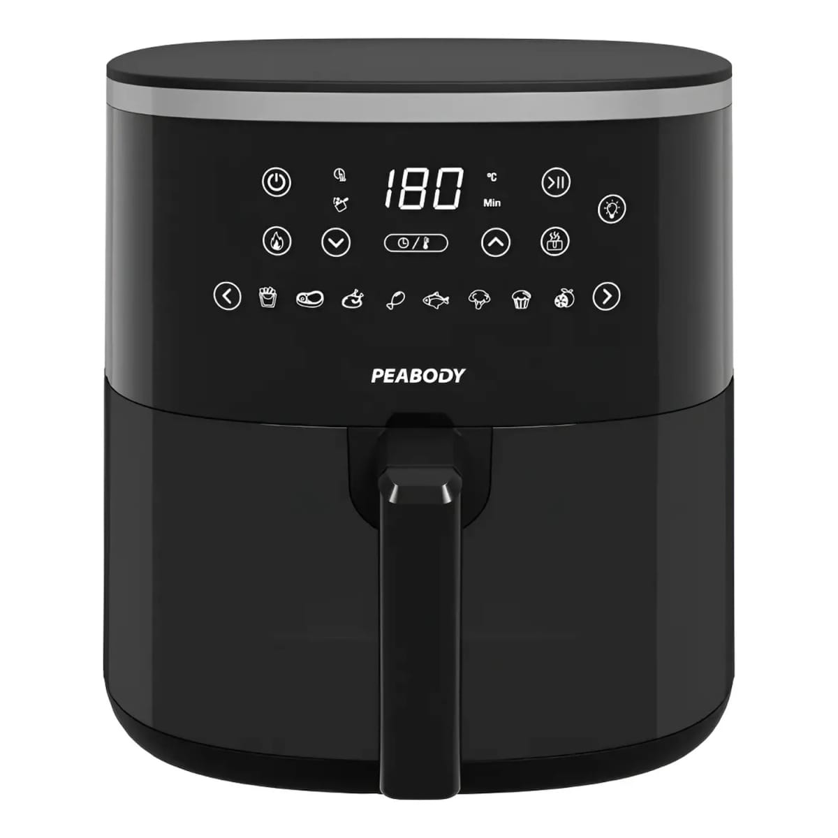 Freidora de Aire Peabody 5,2 L 1500 W digital PE-AFW520N