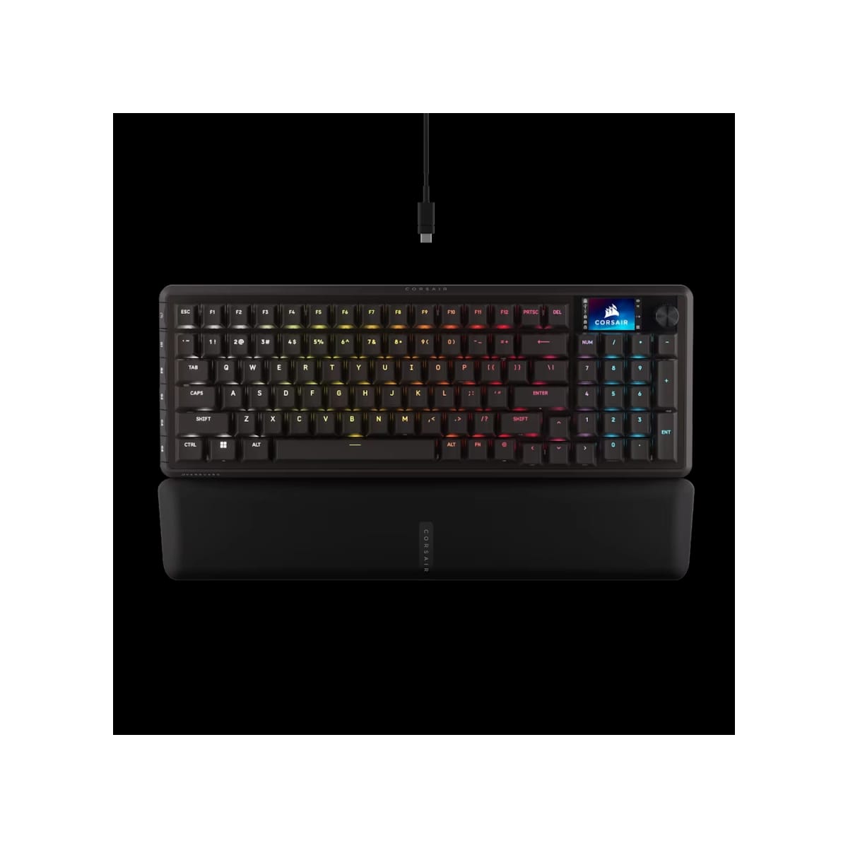 Teclado gamer mecanico CORSAIR VANGUARD 96, CORSAIR MLX Plasma