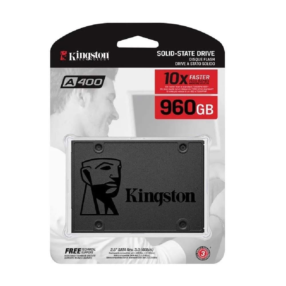 SSD 960GB Kingston A400 Sataiii 2.5
