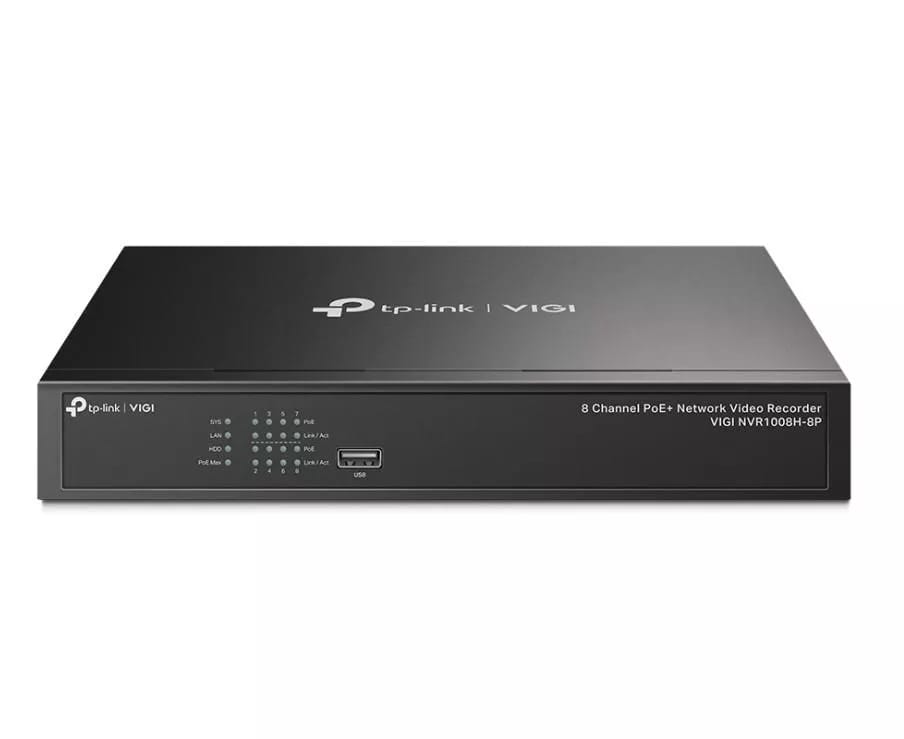 Vigi NVR 8 Canales POE+ 53W 1 Bahia SATA