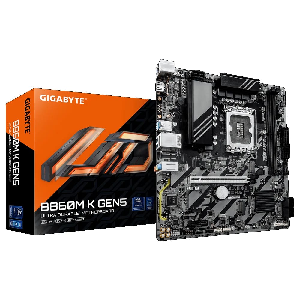 Mother Gigabyte B860M K GEN5 DDR5 1851 (Serie Ultra)