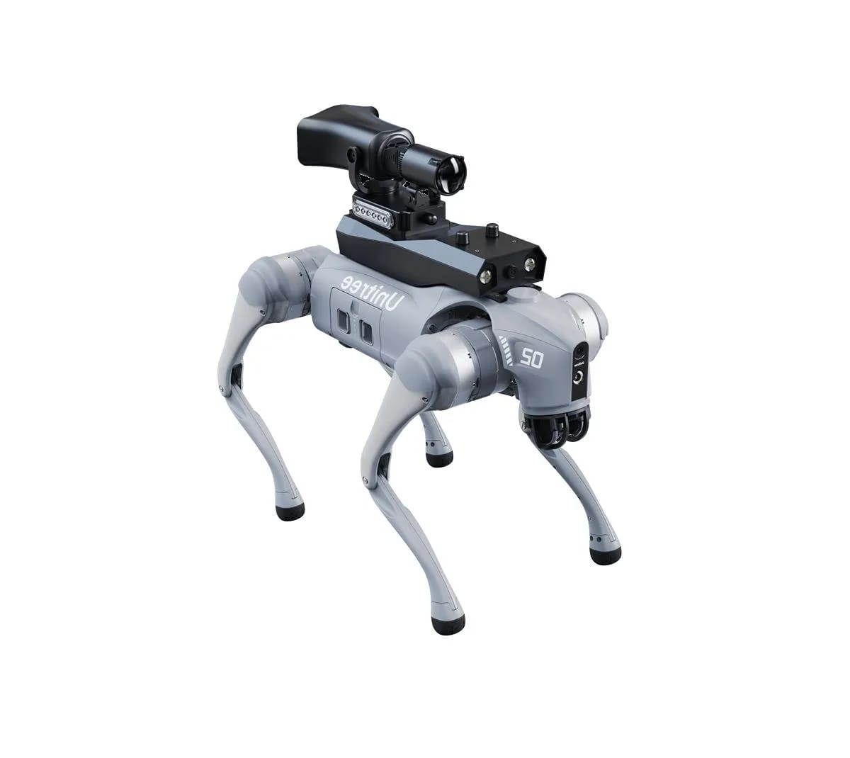 Perro robot Unitree Go2 Enterprise U2 cuadrúpedo para inspección