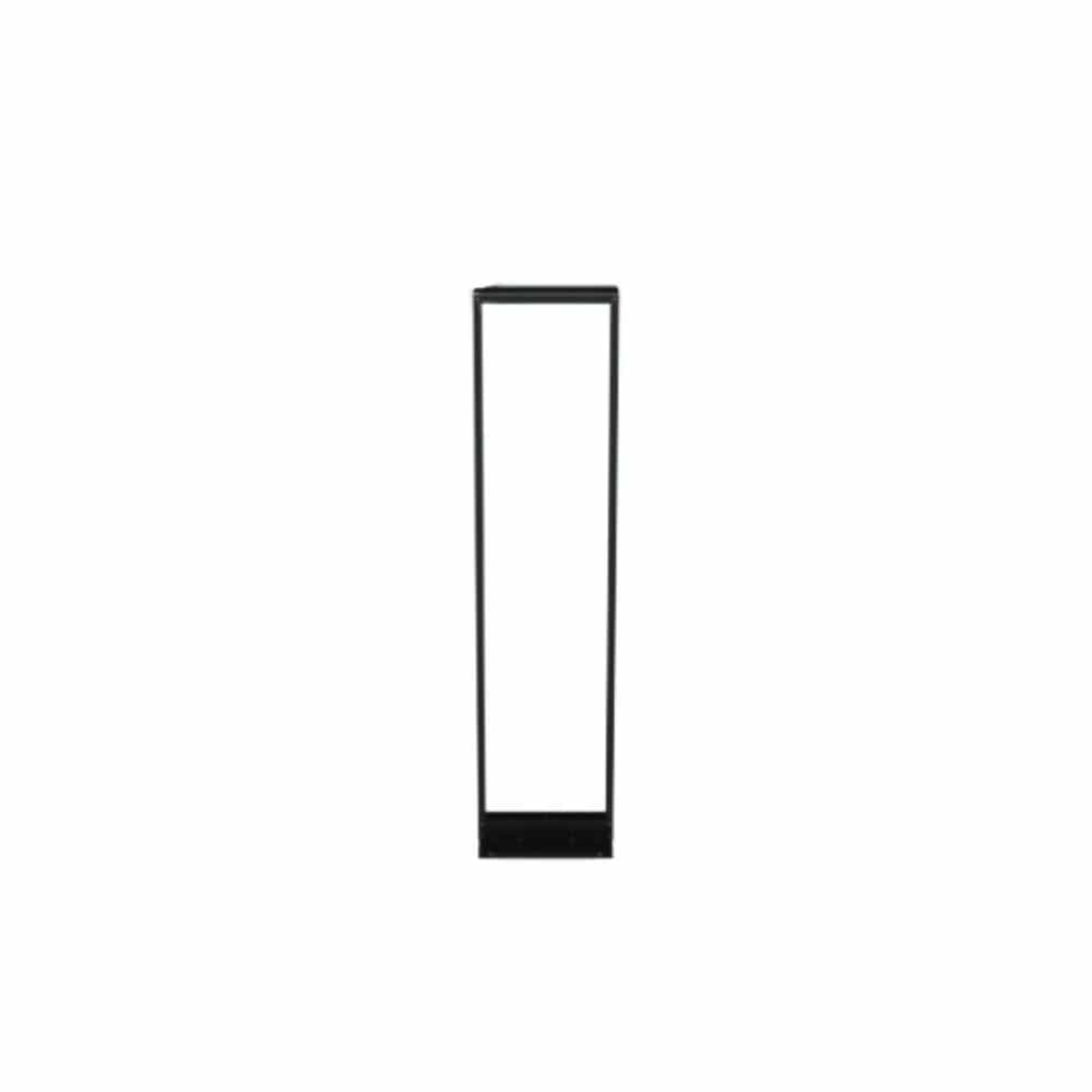 RACK,2POST, RS1 VALUE,19IN W,3IN D,45U, STEEL, BLK, #12-24 Scrw