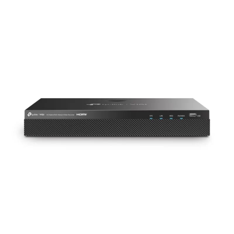 VIGI NVR2016H-16P 16 CH con puertos PoE+ y doble bahia de HDD