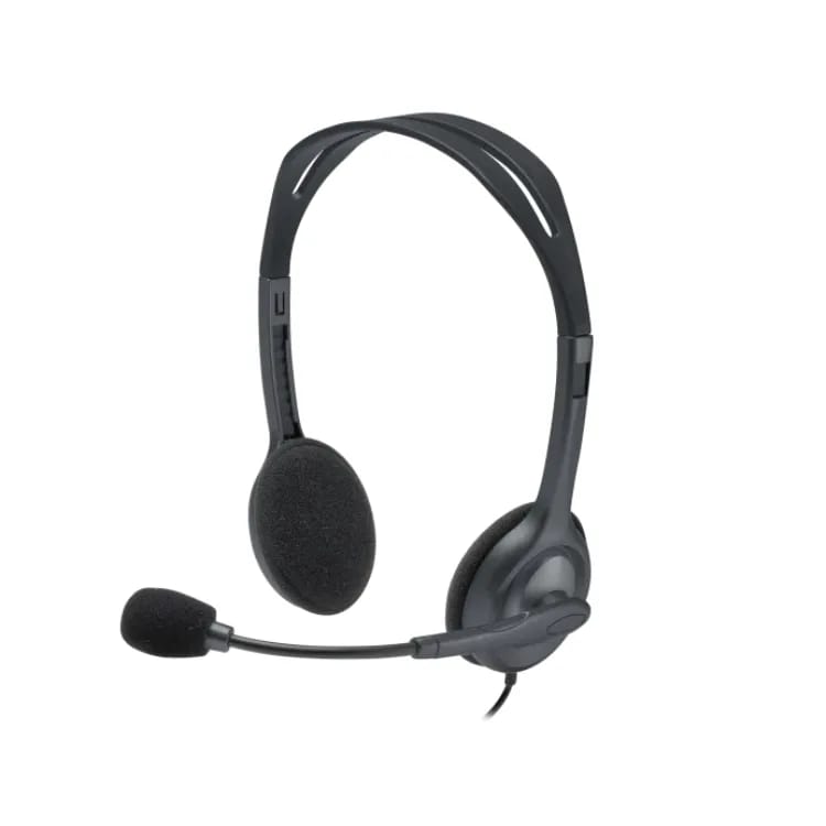 Auricular con Microfono Logitech H111 Blk 1 Jack 981-000612