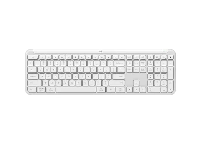 Teclado Logitech K950 Slim White 920-012593