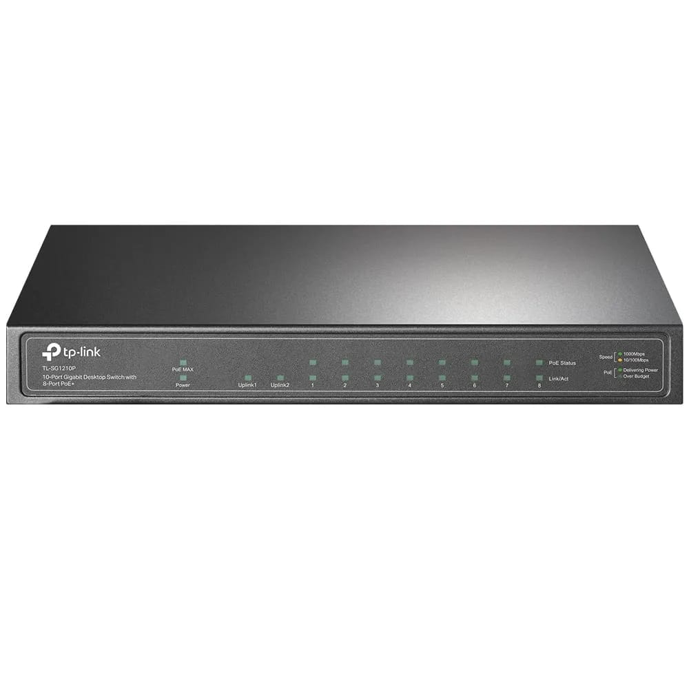 TL-SG1210P Switch Gigabit 9P 8POE+ 1SFP Tp-Link
