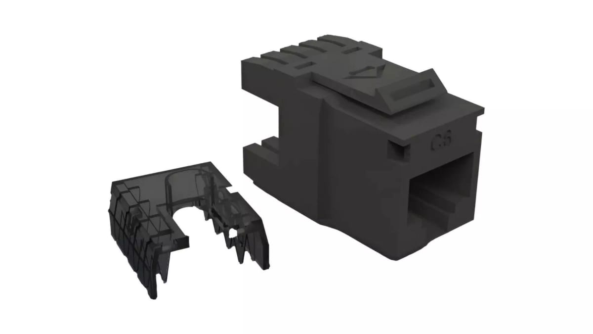 Jack Furukawa RJ45 Hembra CAT6 Negro Multilan