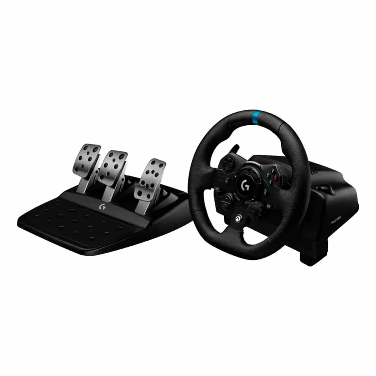 Logitech G923 Racing - Juego de volante y pedales - cableado - para PC, Sony PlayStation 4, Sony PlayStation 5-941-000147