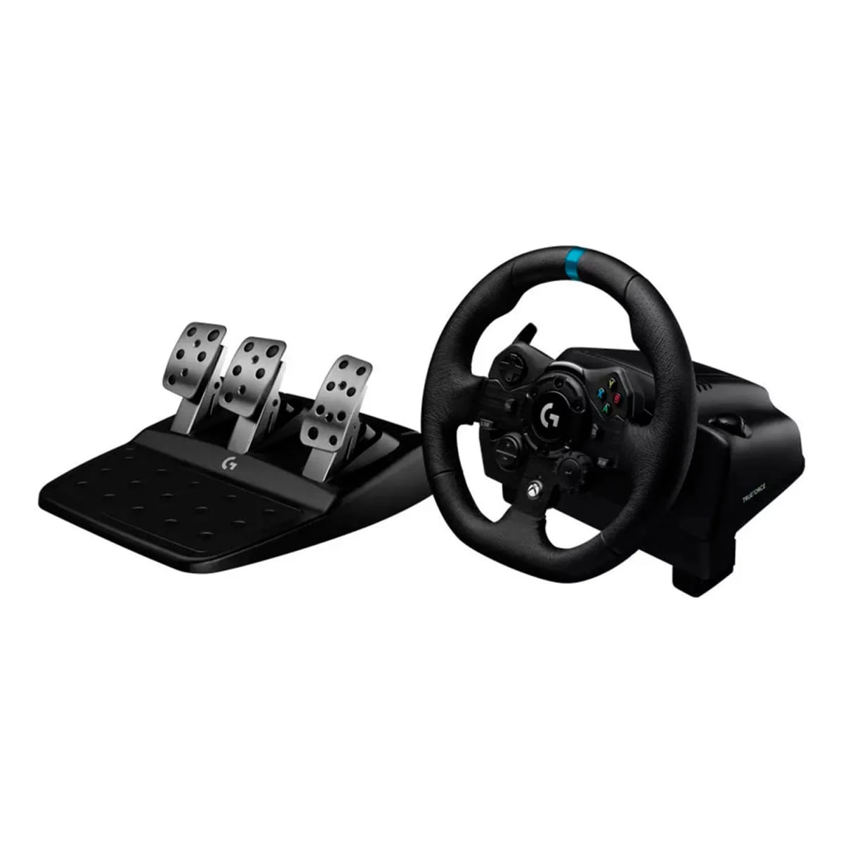 Logitech G923 Racing - Juego de volante y pedales - cableado - para PC, Sony PlayStation 4, Sony PlayStation 5-941-000147