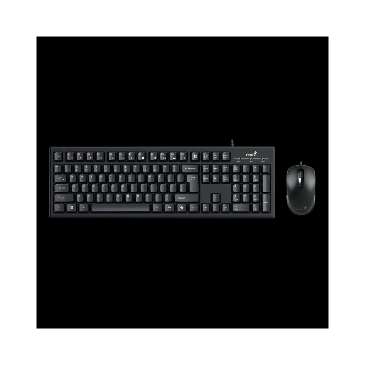 Teclado + Mouse Genius KM-100SE USB Black
