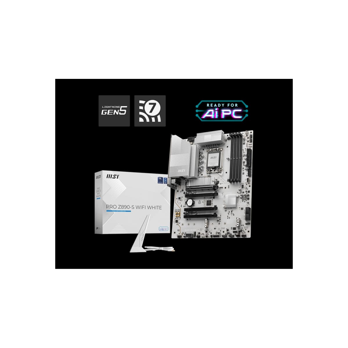 Motherboard MSI PRO Z890-S WIFI WHITE LGA1851 DDR5