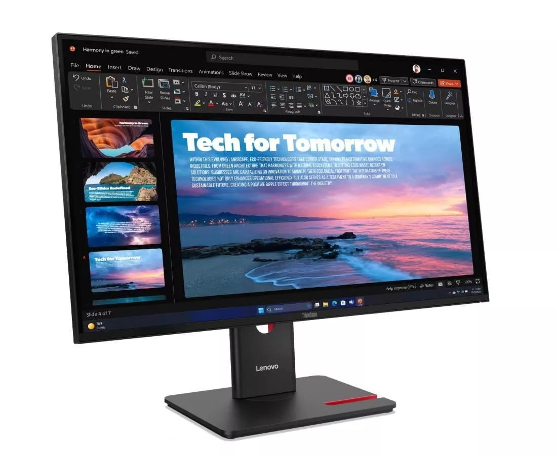 Monitor Lenovo T27QD Hdmi-Dp-Usb C-USB-RJ45