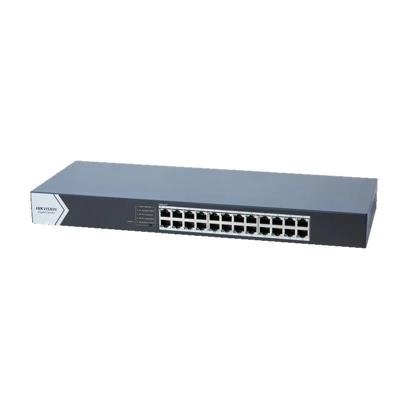 Switch Hikvision 24 puertos Gigabit no administrado DS-3E0524-E (C)