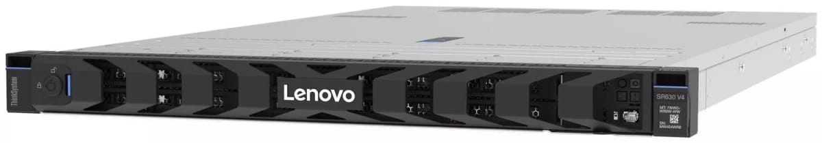 Servidor Lenovo SR630V4 6505P 12C 32GB 2X800W