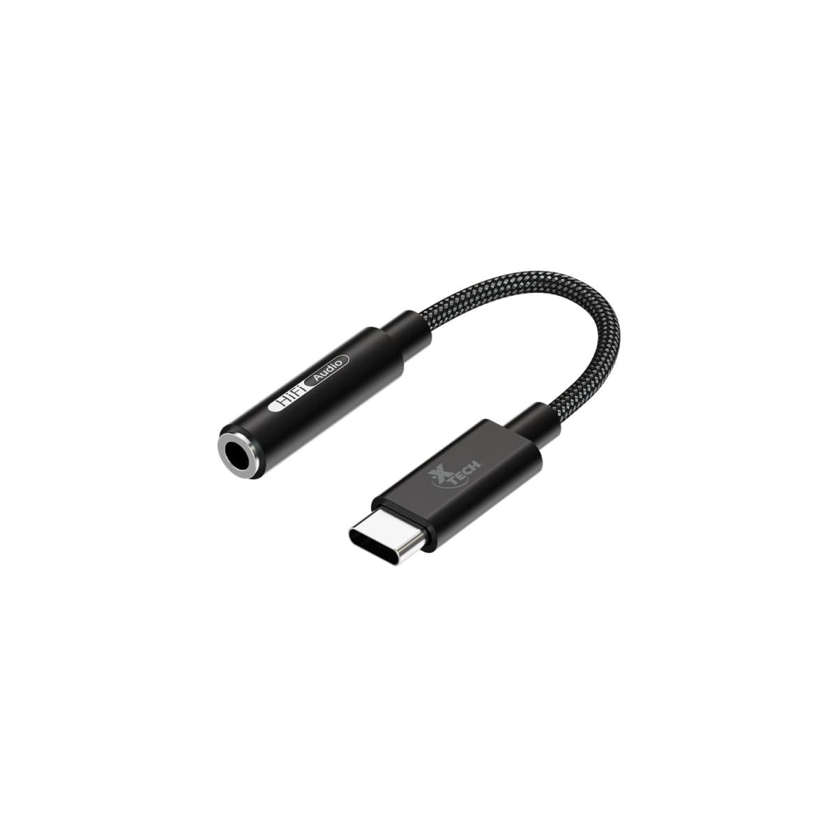 Adaptador Xtech, Usb C macho a 3,5mm Auricular, L