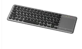 TECLADO Inalámbrico KLIPXTREME KeyGlider| Bluetooth® y 24 GHz con panel táctil - (KCK-550S)
