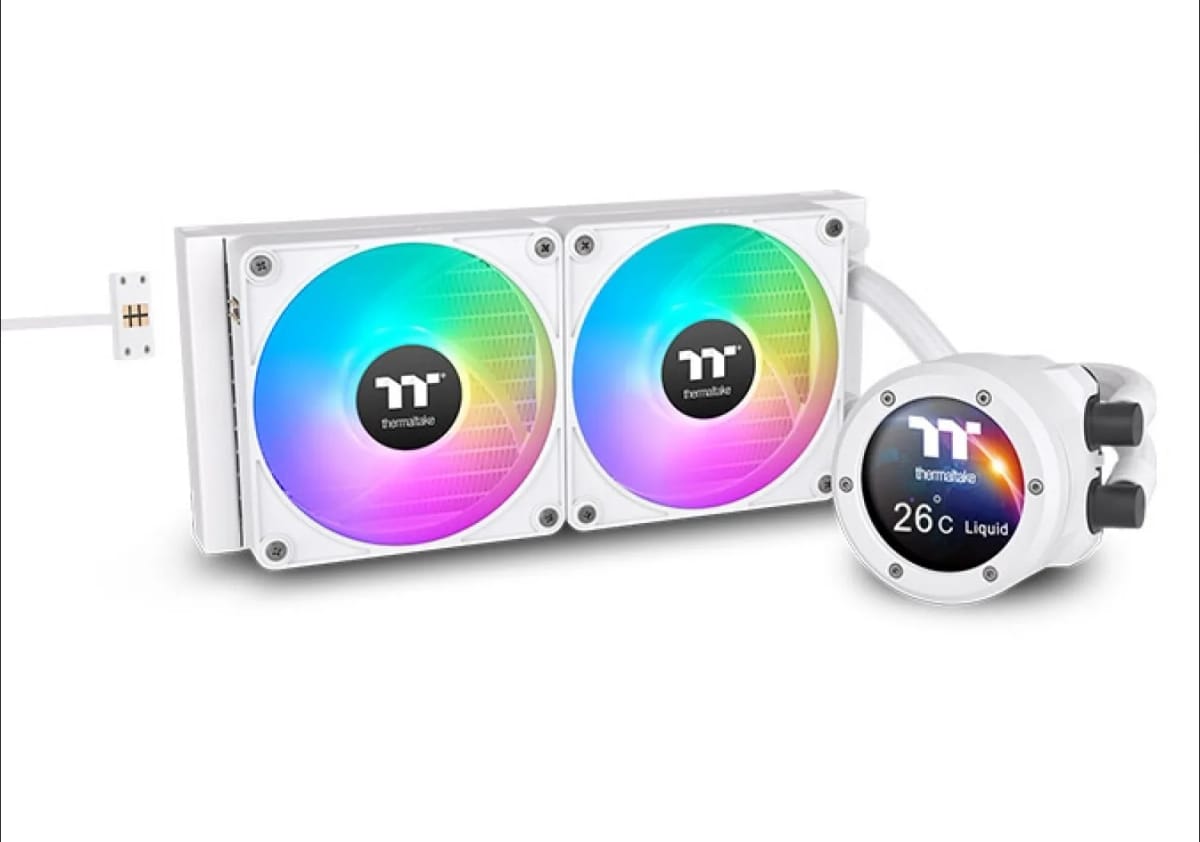 Water Cooler Thermaltake TH240 V2 Ultra EX ARGB Sync Water Block Snow Edition