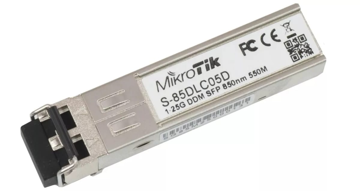 Modulo Mikrotik SFP 1.25G MM 550M 850NM
